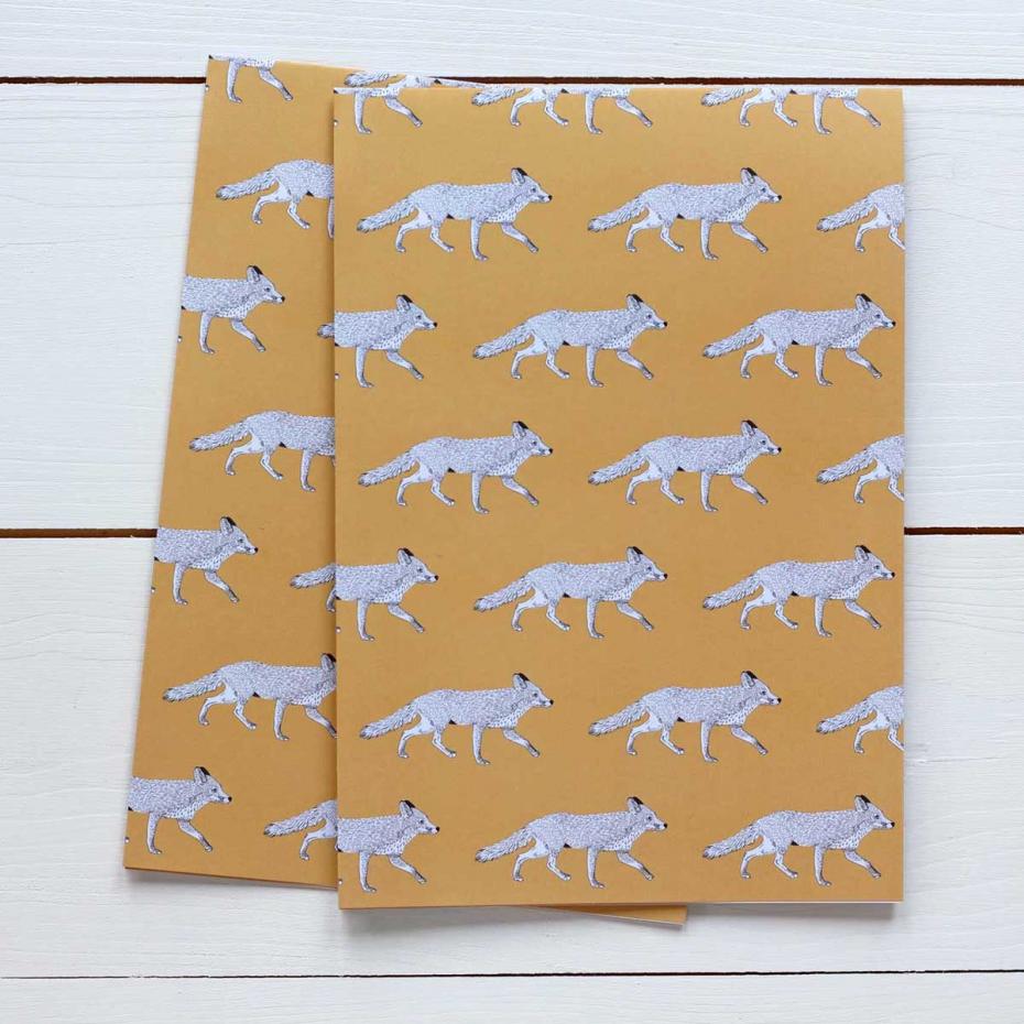 Fox Gift Wrap Two Sheet Pack
